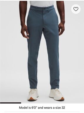 lululemon athletica Men's Blue Commission Slim Pants